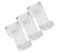 HOMOCONO 3pcs Acrylic Aquarium Hanging Bracket with 6mm Gap and 7cm Height Clamp on Aquarium Support Holder in Experiment Rooms and Testing Operations