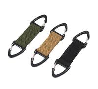 HOMOCONO 3pcs Anti-Slip Mask Ear Hook Strap Buckles Made of Sturdy Nylon and Plastic Steel, Unique Design Backpack Accessories to Keep Mask in Place and Secure Key Chains