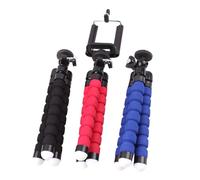 HOMOCONO 3pcs Flexible Sponge Octopus Tripod Set for Mobile Phones with Complete Flexibility and Lightweight Abs Material Phone Holder for Selfie and Travel Use