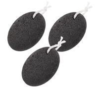 HOMOCONO 3pcs Lava Pumice Stone for Feet and Hands Dead Skin Removal Exfoliates Skin Callus Remover Natural Foot File for Home Use and Beauty Salons