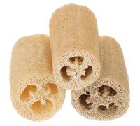 HOMOCONO 3pcs Loofah Molar for Hamsters, Guinea Pigs, and Chinchillas, Natural Chewing that Promote Clean Healthy Teeth and Prevent Obesity, for Fun Exercises at Home