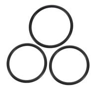 HOMOCONO 3pcs Rubber O Rings for Crystal Singing Bowls Tibetan Buddhist Sound Bowl Mats Stable Music Accessories Compact Lightweight Design for Meditation and Relaxation