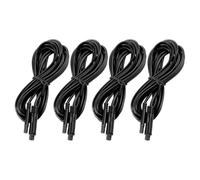 HOMOCONO 4pcs 4-pin Aviation Interface Extension Cable for Backup and Rearview Camera, Plastic and Copper Material, Secure and Stable Connection for Av Setup and Multiple Connection Needs