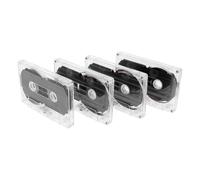 HOMOCONO 4PCS Blank Audio Cassette Tapes for Recordings DIY Messages Teaching Retro Style Sound Quality for Parties and Heartfelt Greetings
