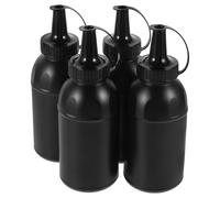 HOMOCONO 4Pcs Compact Plastic Bottles for Gel Bullets Refill with 400Ml Capacity Each, Suitable for Organizing and Storing Items during Outdoor Activities, Game Supply Accessory
