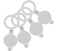 HOMOCONO 4pcs Copper Door Viewer Privacy Cover with Sturdy Peephole Protector, Convenient to Observe Visitors, Beautiful Shape, Suitable for Home Door Security and Privacy Enhancement