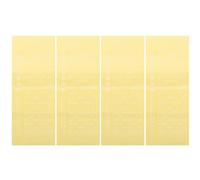 HOMOCONO 4pcs Erhu Fretboard Notes Stickers for Beginners, Creative Pvc Design, Easy to Stick, Practical Erhu Practicing Tool with Beige Fretboard Chart for Learning