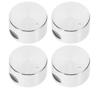 HOMOCONO 4pcs Gas Stove Knob Replacement Alloy Stove Control Knob Part for Gas Range Oven Burner Control