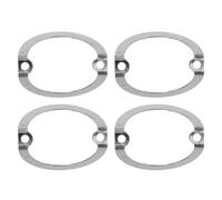 HOMOCONO 4pcs Metal Tube Socket Securing Brackets for Vacuum Tubes Vibration Isolation and Wide Compatibility for Audio Repair and Upgrade