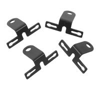 HOMOCONO 4pcs Motorcycle Turn Signal Adapter Bracket for Electric Scooter and Bicycle, Iron Material 10mm Hole, Sturdy Construction and Compatibility for Daily Rain and Fog Conditions