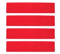 HOMOCONO 4pcs Pickleball Line Markers for Outdoor Sports Training, Rectangular Pvc Court Markers High Visibility and Non-slip Surface, for Tennis Court and Athlete Agility Drills