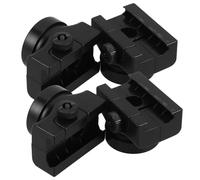HOMOCONO 4pcs Splatter Balls Shooter Adapter Plastic Replacement Connector for Outdoor Games and Playtime, Secure and Stable Fit 2cm Buckle Inner Diameter, Compatible Splatter Balls Bottles