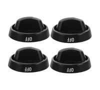 HOMOCONO 4pcs Stove Knobs Replacement Hob Knob for Gas Stove Burner Control Part for Kitchen Babyproof Range Replacement