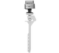 HOMOCONO 4pcs Toilet Water Tank Push Button Side Mount Flush Switch for Standard Toilets Easy Install Electroplated Finish