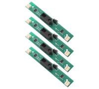HOMOCONO 4pcs Touchless Sensor Trash Can Board Replacement, Automatic Garbage Bin Circuit Board with Plastic and Metal for Kitchen Trash Cans, Efficient Daily Use in Home or Office