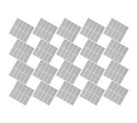 HOMOCONO 50 Sheets Silver Rectangular Scratch Off Stickers for Rewards and Invitations, Easy Peel Stick Paper Labels with Surprise Elements, DIY Crafting and Game Scratch Off Sticker Sheets