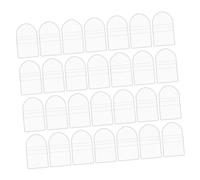 HOMOCONO 50pcs Clear Coin Sleeves Transparent Storage Bags for Coins Medals Stamps Jewelry Dust Moisture Protection Easy Organization for Collectors