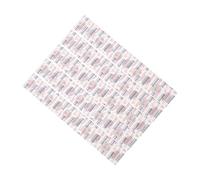 HOMOCONO 50pcs Fabric Oval Flexible Bandages Non Stick Pad, Breathable Patches for Nose and Small Face, Khaki Colour, Versatile Use and Comfortable Fit for First Aid Kit