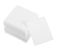 HOMOCONO 50pcs White Ceramic Fiber Felt Squares Fireproof Insulation Paper for Microwave Kiln Use in DIY Pottery and Other High Temperature Scenarios