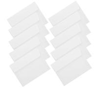 HOMOCONO 50pcs White Paper Envelopes A2 Size with Double Adhesive Layers Elegant Design Decorative Plain Finish Compatible with Most Stationery and Cards for Wedding Invitations