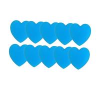 HOMOCONO 5pairs Heart Shaped Glasses Ear Hooks Glasses Ear Grips Soft Comfortable Non-Slip Retainer
