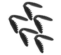 HOMOCONO 5pcs Soft Eyeglass Nose Pads for Sports Eyewear, PVC and Stainless Steel Nose Protector for Glasses with Enhanced Eye Protection, Simple to Install for Endurance Sports in Windy