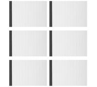 HOMOCONO 6 Pack A5 Notepads Tear Off Memo Pads 25 Sheets Lined 5X8 Inch Note Pads for Planning Organization School and Office