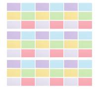 HOMOCONO 600pcs Heavyweight Paper Index Cards for Study and Office Use, Colour-Coded Organisation with Lined Design, Portable Flashcards for Academic Revision and Creative Ideas