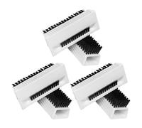 HOMOCONO 6pcs Medical Nail Brushes with Antislip Handle High-heat Resistant Plastic Scrubbing Brush for Fingernail and Hand Cleaning in Laboratory and Surgical Environments Precise Dirt