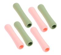 HOMOCONO 6pcs Touch Screen Pen Case Silicone Pencil Cover Pencil Covers Total Decorative Stylus Pen Sleeve