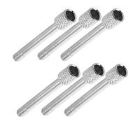 HOMOCONO 6pcs Tremolo Bridge String Lock Screws for Electric Guitar Precision Copper Mounting System for Improved Tuning Stability and Comfort Compatible with Various Models