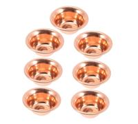 HOMOCONO 7pcs Tibetan Buddhist Ritual Offering Bowl Incense Burner Bowl for Decorative