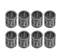 HOMOCONO 8pcs Lawn Mower Piston Roller Needle Bearing for Crankshaft Connecting Rod, Metal Construction, Resists Roller Needle Fatigue, for Heavy Duty Bush Clearing and Engine Maintenance