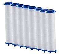 HOMOCONO 8pcs Shower Head Filter Refill Hard Water Filter Replacement Pp Cotton Bath Filter Replaceable Water Filter