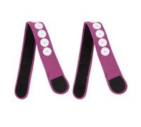 HOMOCONO Acupuncture Headband Wrap 2Pcs Adjustable Strap for Neck and Head Muscle Relaxation Portable Acupressure Technology for Fatigue Relief