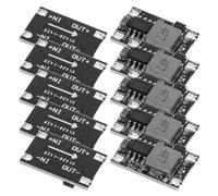 HOMOCONO Adjustable 3A Mini Buck Converter Step Down Module 10Pcs Dc-Dc Voltage Regulator Board for Electronic Circuits and Power Accessories
