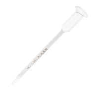 HOMOCONO Alcohol Hydrometer Glass Accurate Wine Testing for Home Brewing Measures Alcohol Percentage with Scale Durable and Reusable Tool for Distilling Spirits