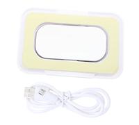 HOMOCONO Baby Wet Tissue Warmer Heater Portable Infant Wipes Heating Machine White 12v Car Use Temperature Control for Baby Supplies