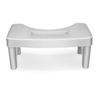 HOMOCONO Bathroom Toilet Stool for Adults with Multi-Functional Design and Sleek Pp Material, Easy to Clean Footstool for Improving Posture and Suitable for Home Bathroom Use