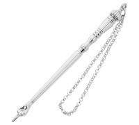 HOMOCONO Bible Reading Pointer Yad Torah Pointer in Silver Zinc Alloy with Precision Design for Synagogue and Home Use, Versatile Finger Aid for Reading Religious Texts