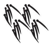HOMOCONO Bird Beak Realistic Design Black Accessories 100pcs Plastic Versatile Uses for Dolls and Plush Animals for DIY Creativity and Home Décor Craft Projects