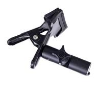 HOMOCONO Black Aluminum Iron Reflector Bracket with Powerful Spring Clamp, Easy to Assemble Light Stand Clip for Photography Reflector Mounting Hardware