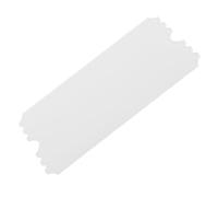 HOMOCONO Blank Resists Deformation Heat Transfer Technology for White Acrylic Sublimation Tickets Advanced and Concert Designs Wedding Projects