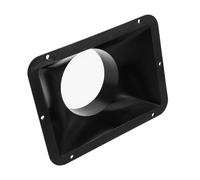 HOMOCONO Bottom Flanged Air Duct Connector for Range Hood Ventilation DIY Interface Rectangular Flange Accessory for Cooker Exhaust