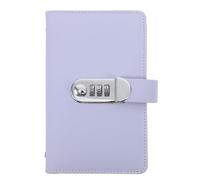 HOMOCONO Budget Saving Binder Savings Challenge Organizer with Lock Large Capacity Storage Pu and Alloy Materials Elegant Sl esign for Home Financial Planning