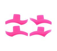 HOMOCONO Cat Eye Makeup Tool 2 Pairs Silicone Eyeliner Stencils Reusable Winged Eyeliner Template with Sharp Line Precision for Trendy Beauty Looks