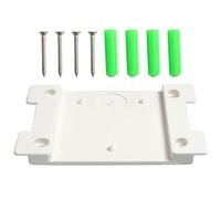 HOMOCONO CD Player Installation Board Wall Mounted Holder Compatible with Most CD Player Lightweight Plastic and Metal for Home and Office Installation White