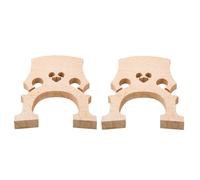 HOMOCONO Cello Bridge Easy to Carry for Practicing and Learning Beige 4/4 2pcs Made of Quality Maple Wood Replacement Parts for Professional
