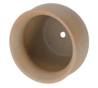 HOMOCONO Ceramic Small Bonsai Pot round Decorative Pottery Planter