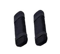 HOMOCONO Chair Armrest Cushions Arm Pads 2pcs for Office and Home Chairs Black Polyester with Pressure Relief and Non-slip Bottom for Comfortable Arm Support